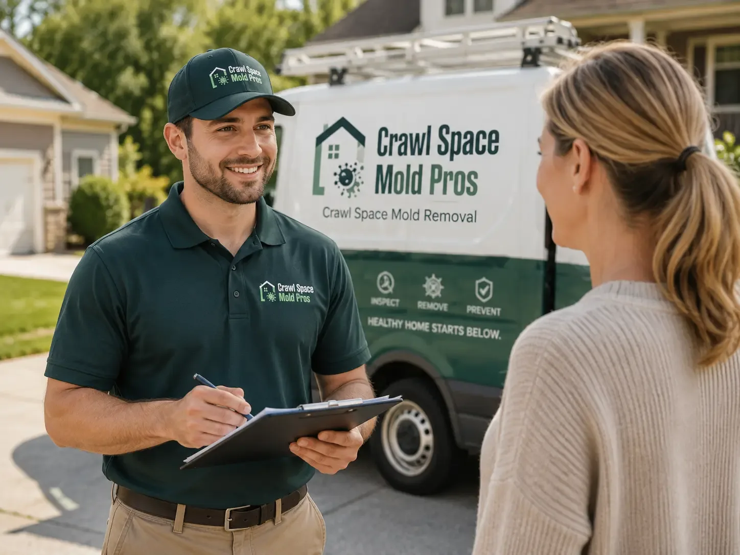 Crawl Space Mold Removal Linden, IA FAQs